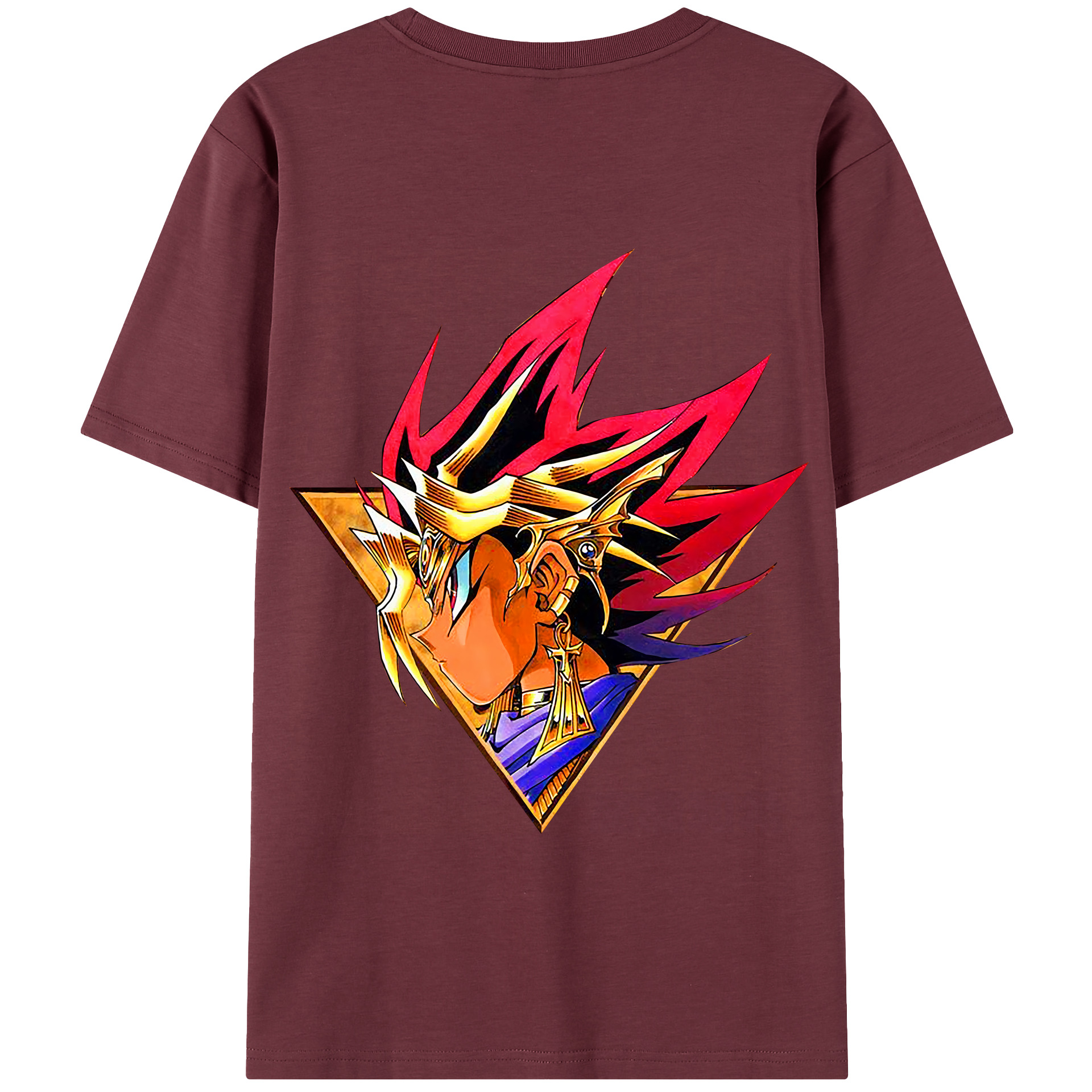 （画像用） 遊☆戯☆王 Yu-Gi-Oh! 綿100％半袖Tシャツ（背面プリント）